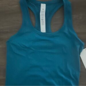 Hawaiian blue Lululemon Racerback Tank Top
